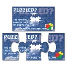 3.5 x 2 Puzzle Magnet - 3-Piece 