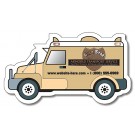4 x 2.25 Armored Truck Shape Magnet