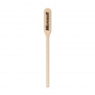 6" Wood Stir Sticks - Paddle Top