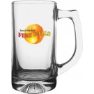 13 oz Basketball Glass Sport Mug - Full Color