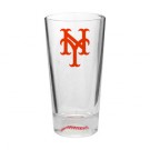 16oz Colored Baseball Sport Pint Glass 