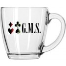 15-1/2oz Glass Bistro Coffee Mug