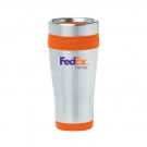 16 oz Color-Trimmed Stainless Steel Tumbler