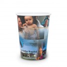 17 oz Reusable White Plastic Cup - Full Color